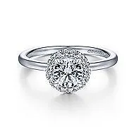 3.00 Carat Round Brilliant Cut Halo Diamond Engagement Ring