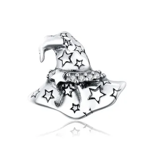 925 Sterling Silver Witch Hat Beads For Diy Bracelets & Necklaces