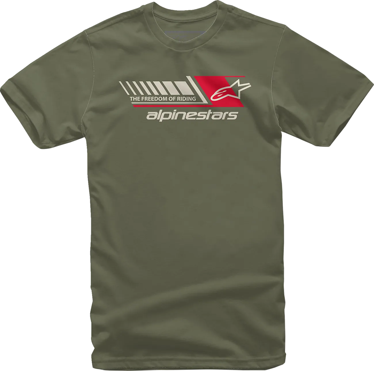 ALPINESTARS Solitaire T-Shirt - Military - XL 1232-72230690XL