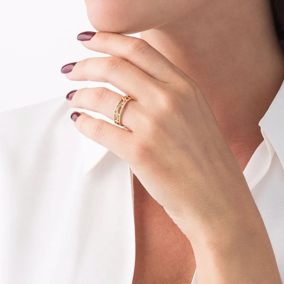 Amour perpétuel union ring