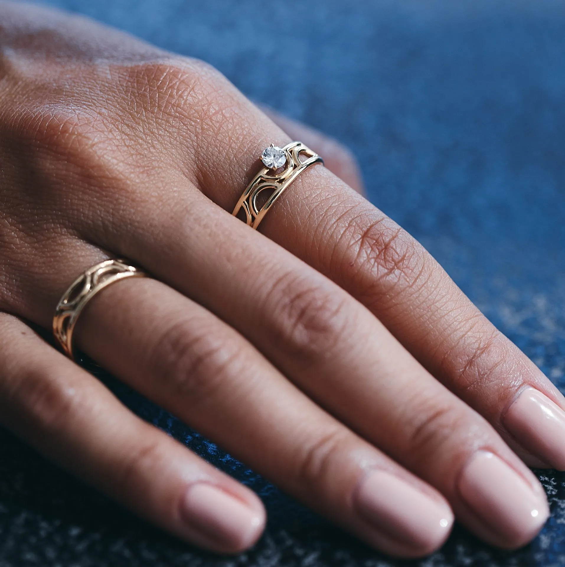 Amour perpétuel union ring