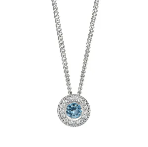 Blue Topaz Necklace
