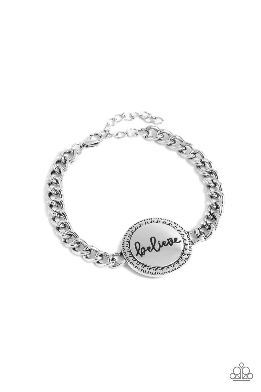 Bracelets Hope and Faith - Silver Inspirational B2326