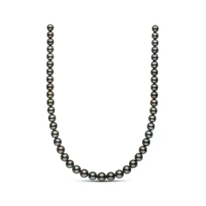 Brilliant Freshwater Black Pearl Necklace WN00704