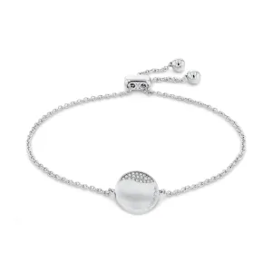 Calvin Klein Jewellery Stainless Steel With Crystal Women's Chain Bracelet - 35000134