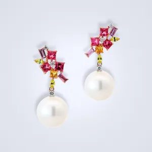 Candy Galore Pearl Multiwear Earrings