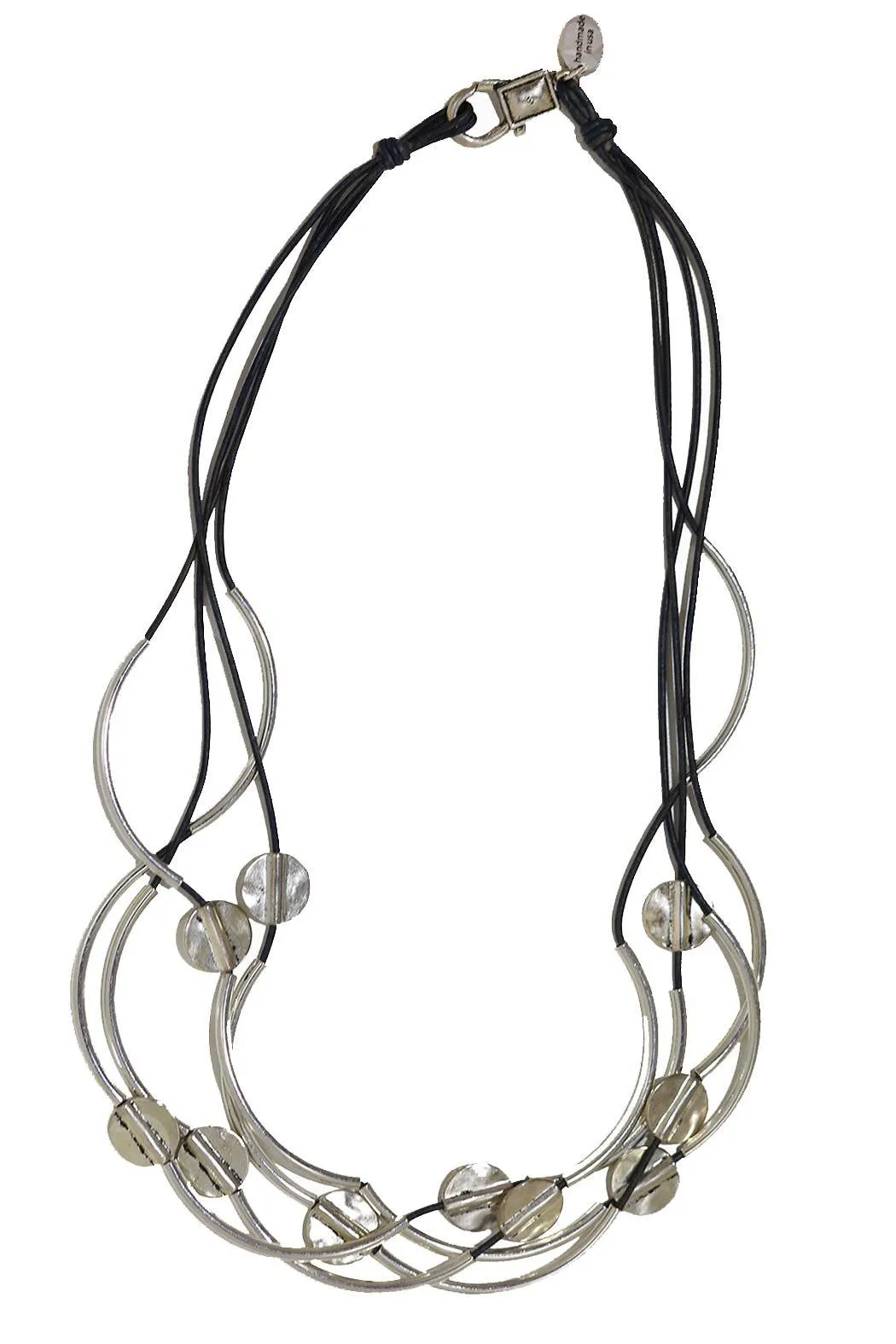 Classic Modem Disc Wrap Bracelet/Necklace