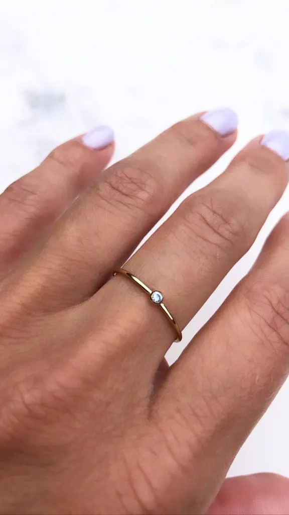 December Birthstone Ring