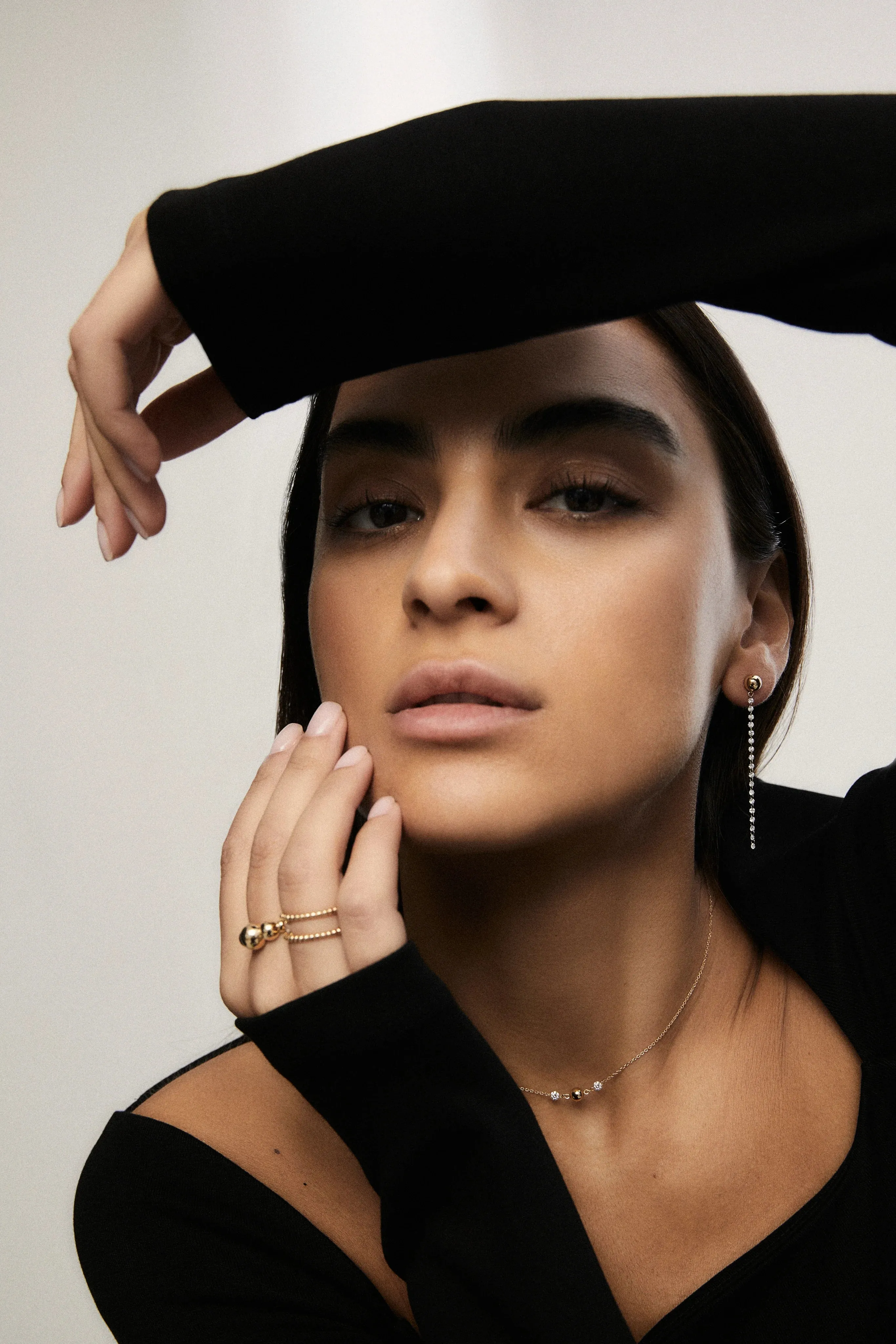 Degrade nude ring