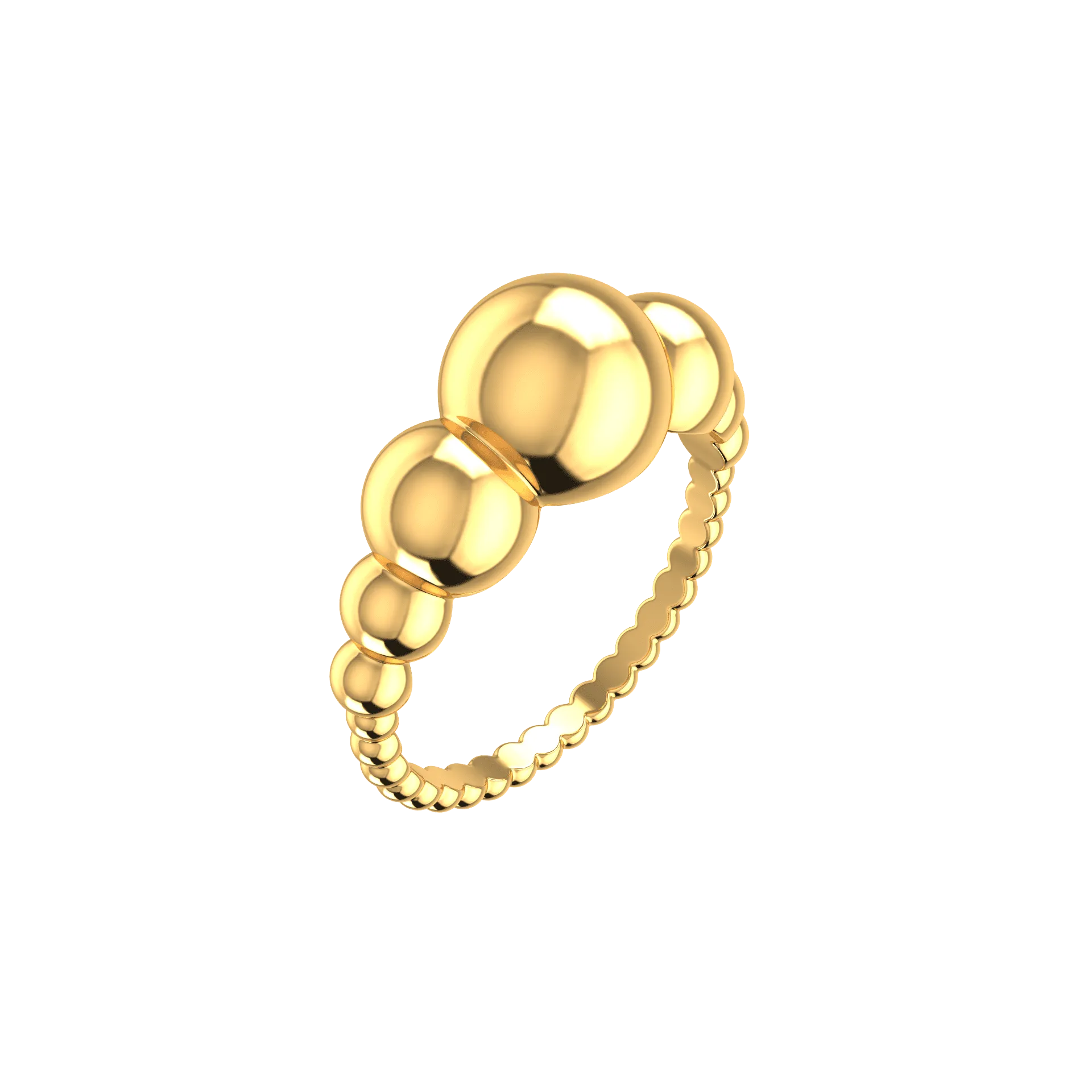 Degrade nude ring