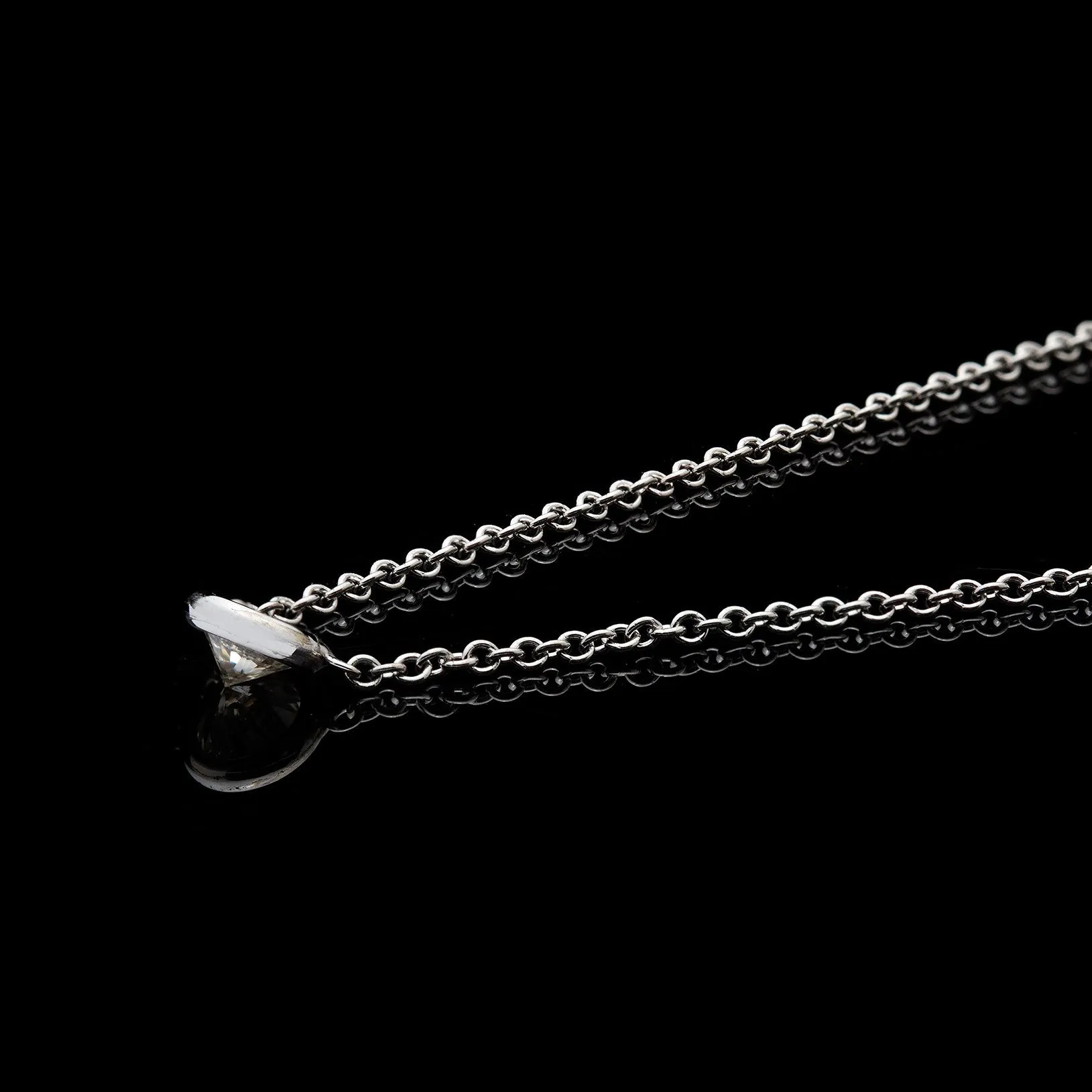 Diamonds by the Yard 1.18ct tw 5-Stone Gold Necklace