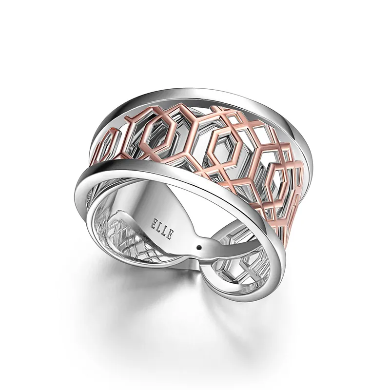 ELLE™ LATTICE COLLECTION RING