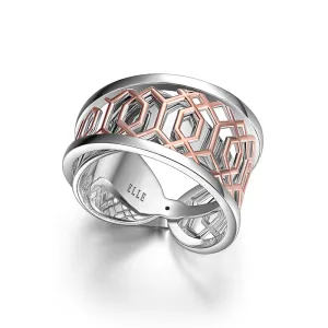 ELLE™ LATTICE COLLECTION RING