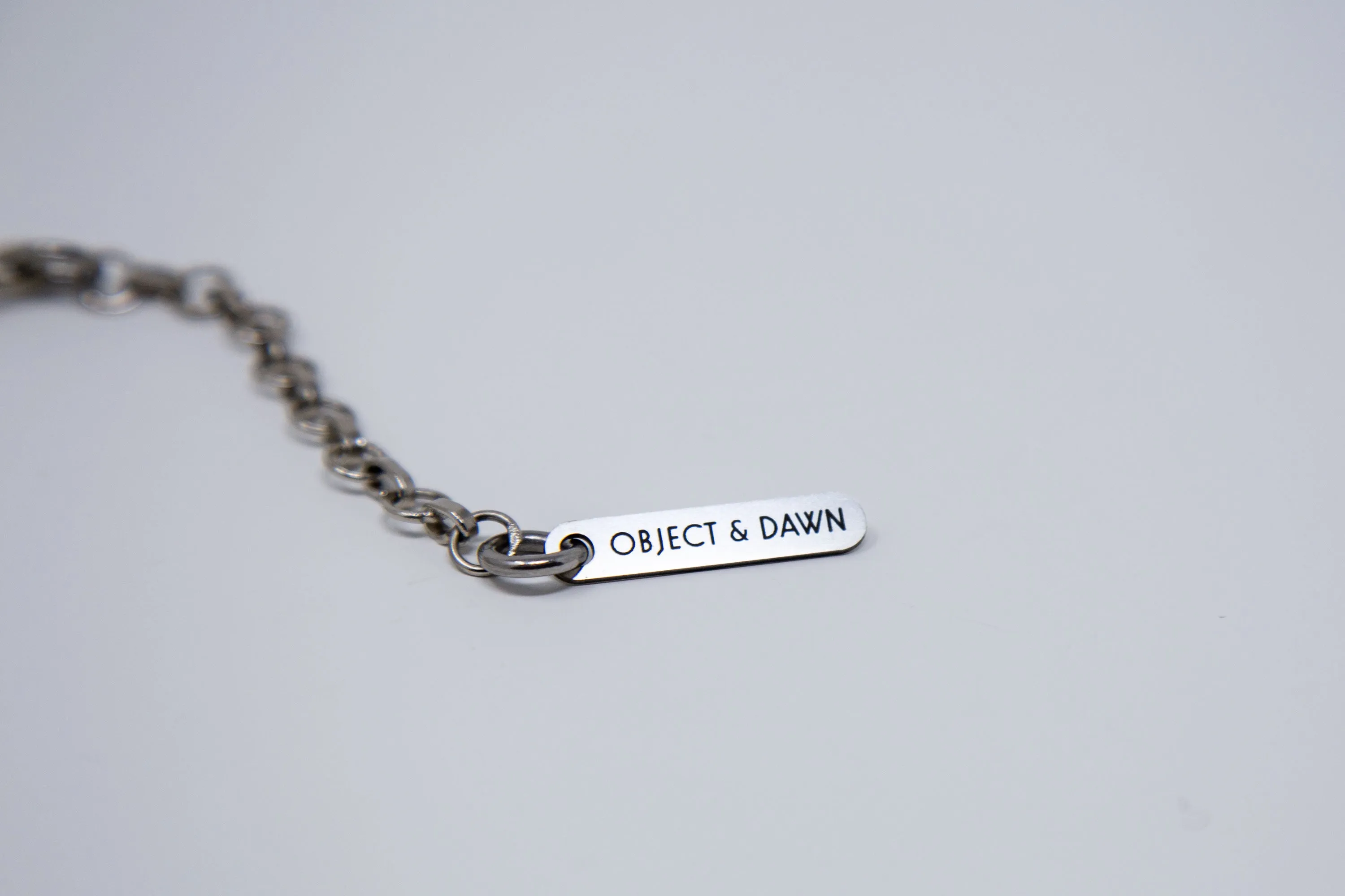 Elohim Textured Band in Silver