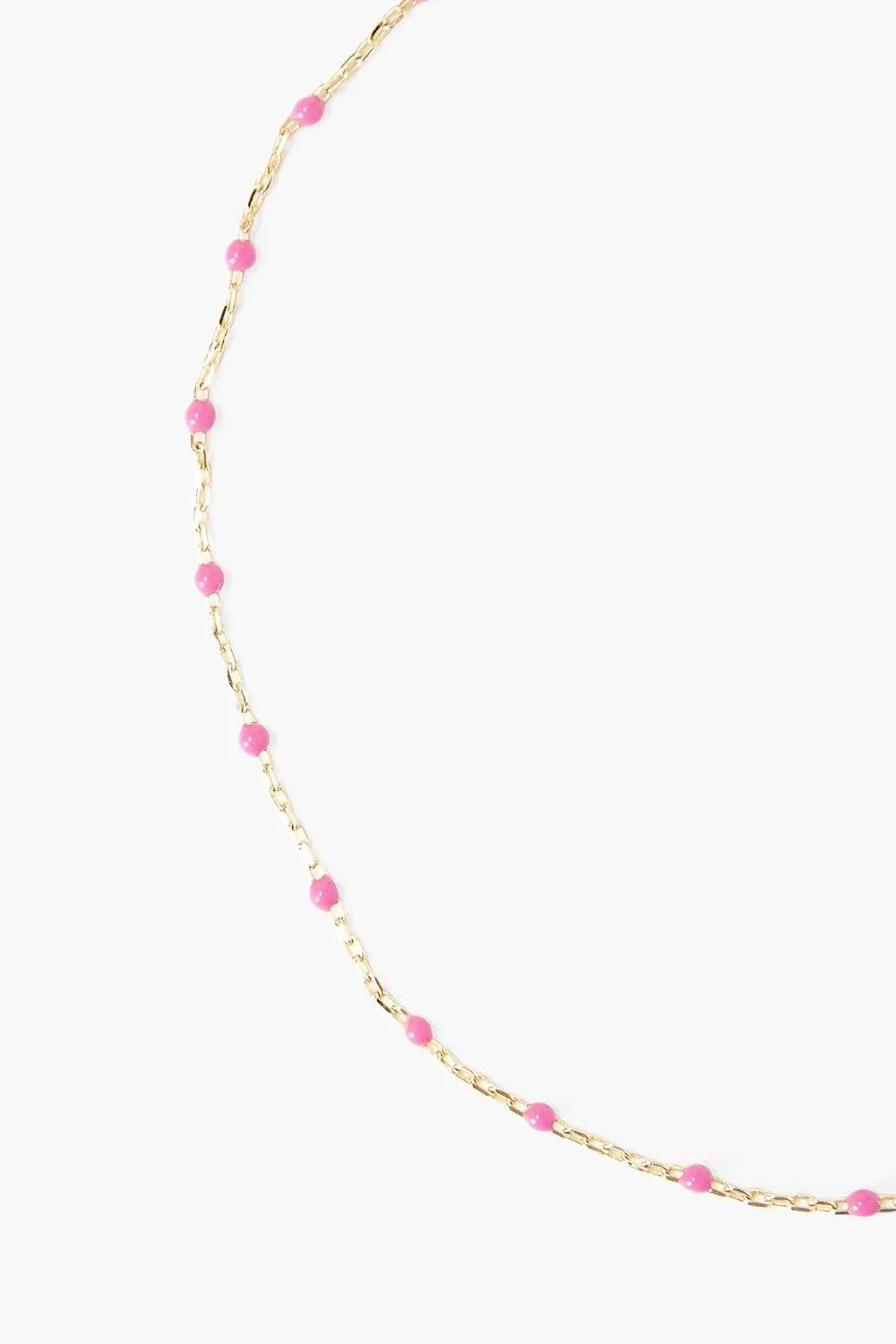 Enamel Bead Anklet