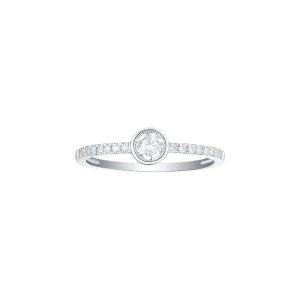 Essentials solitaire ring