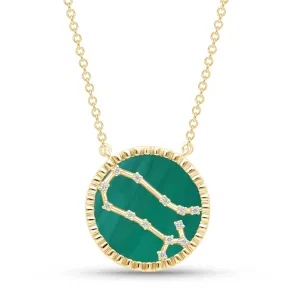 Gemini Necklace, 18k Gold