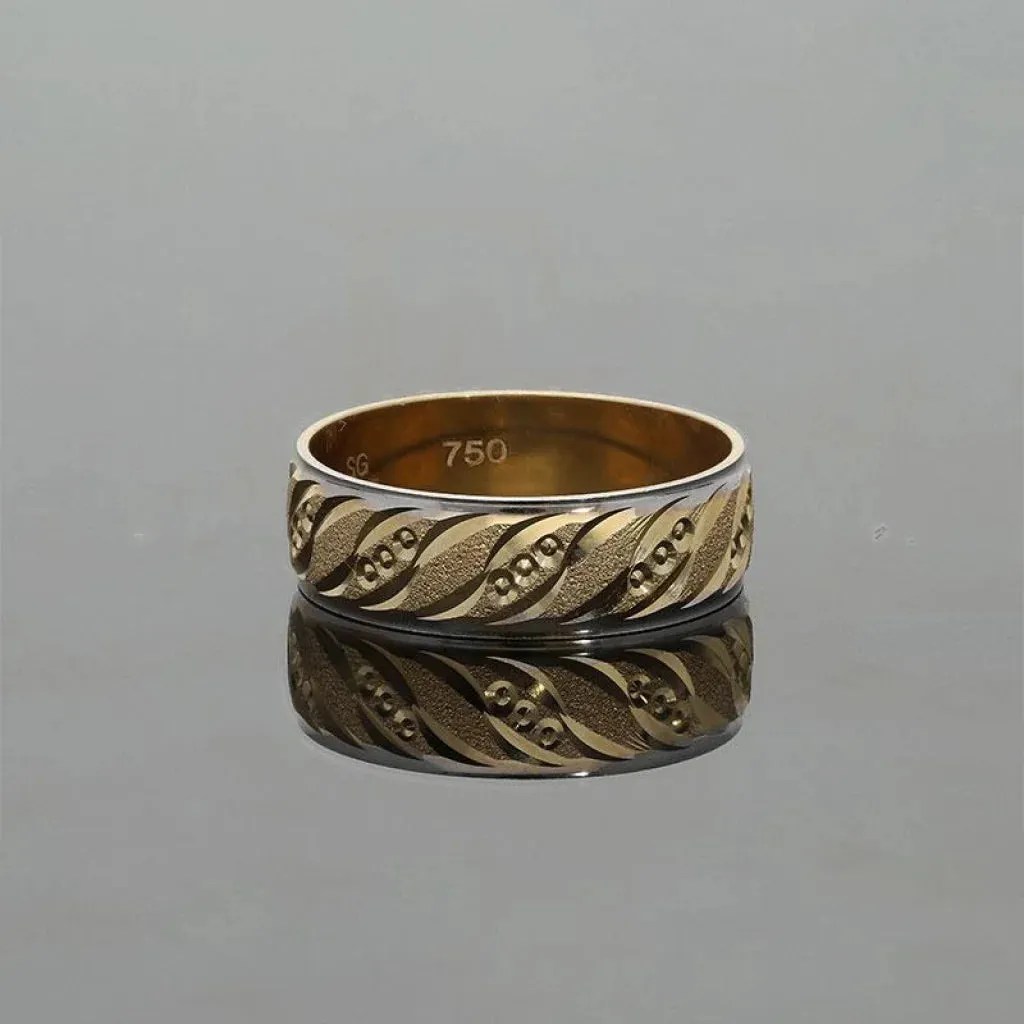 Gold Wedding Rings 18KT - FKJRN1976