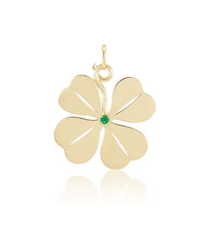 Grand Four Leaf Clover Pendant