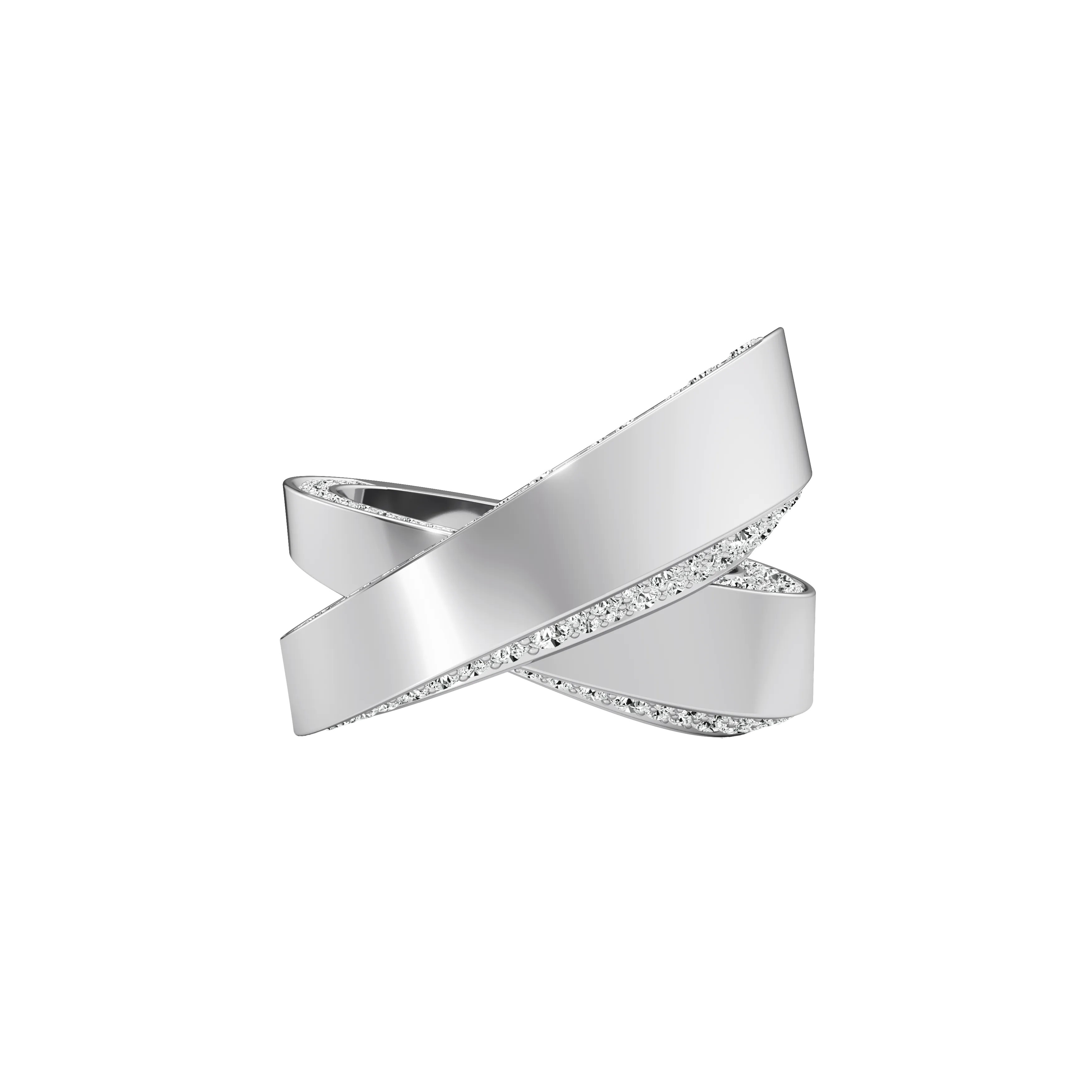Infinite pavé ring