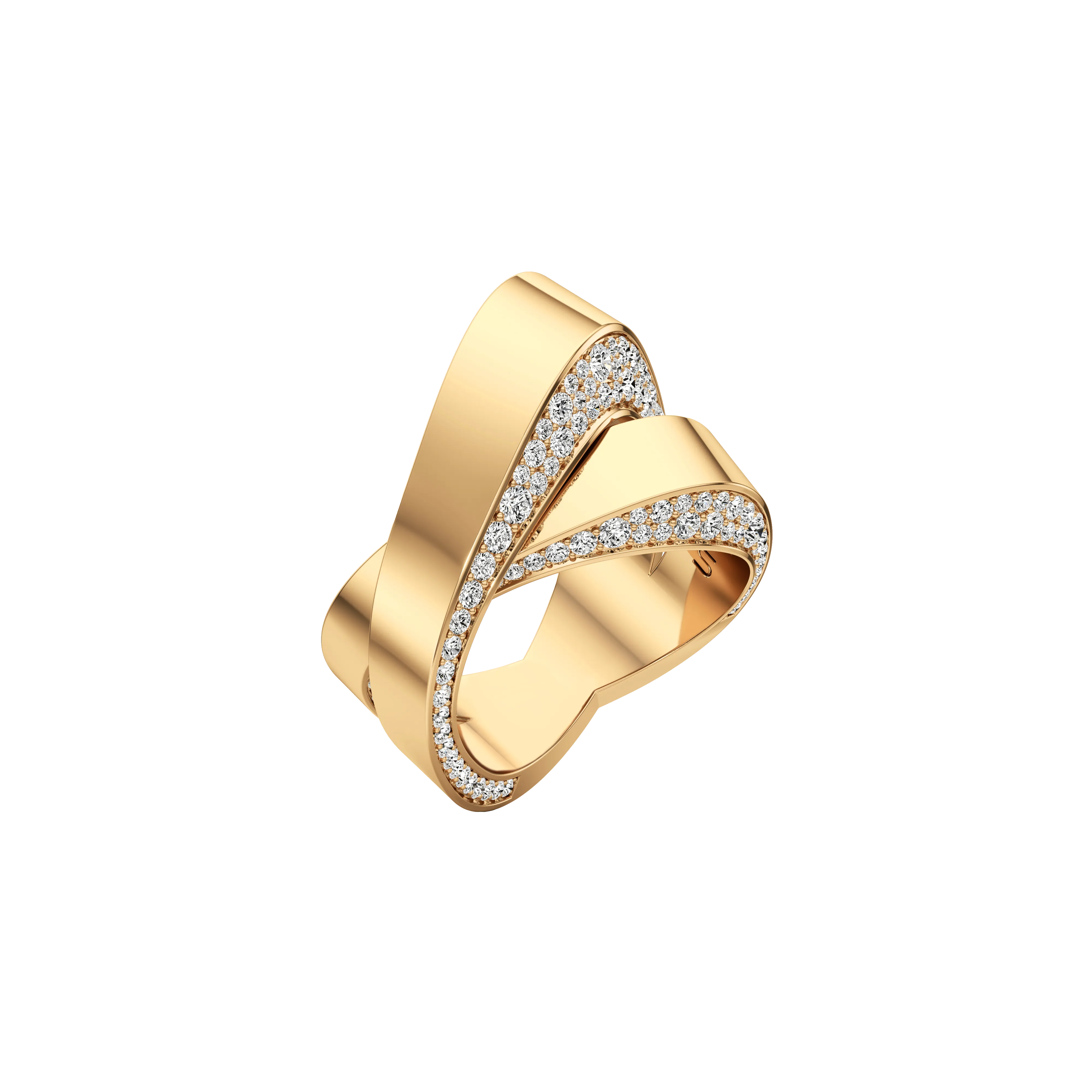 Infinite pavé ring