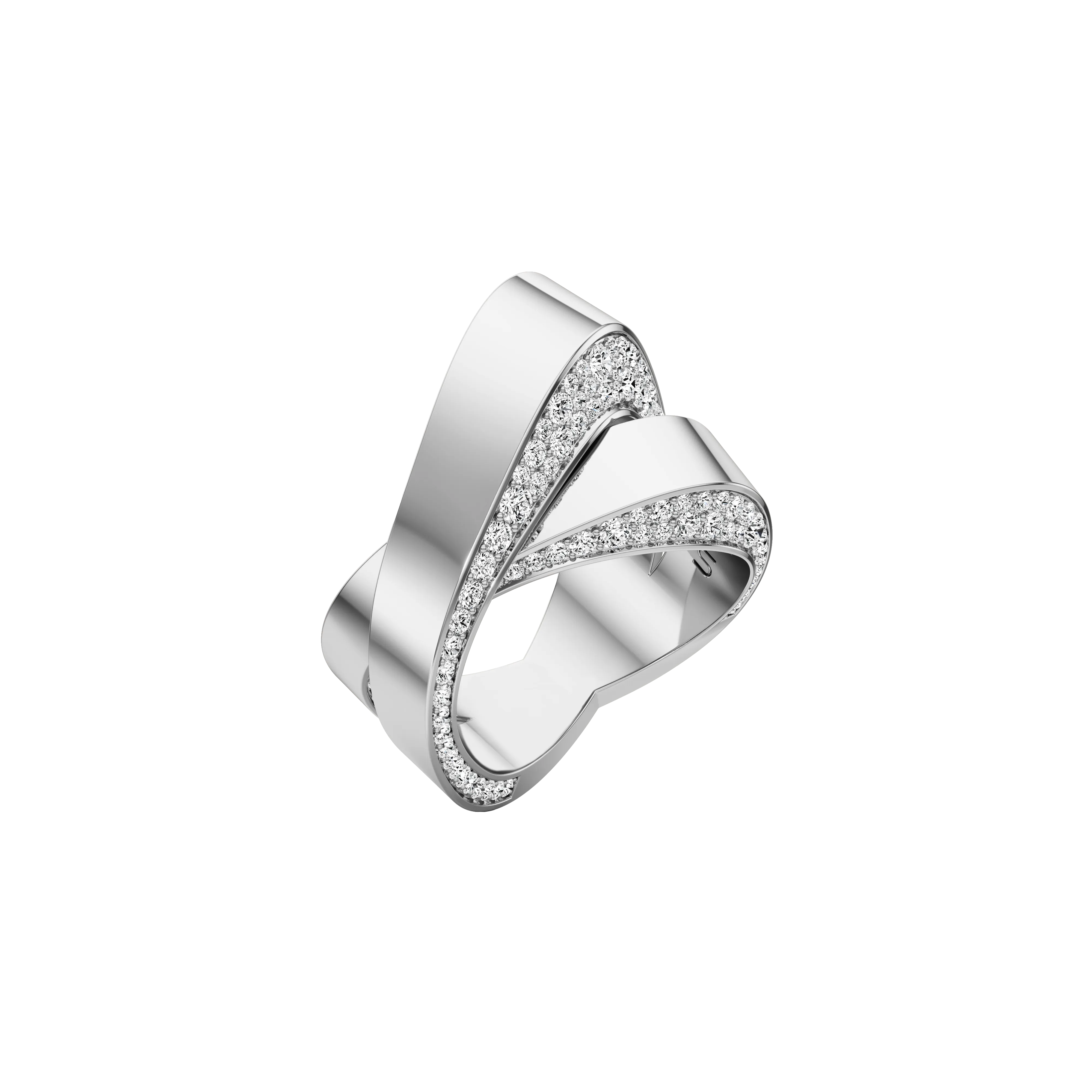 Infinite pavé ring