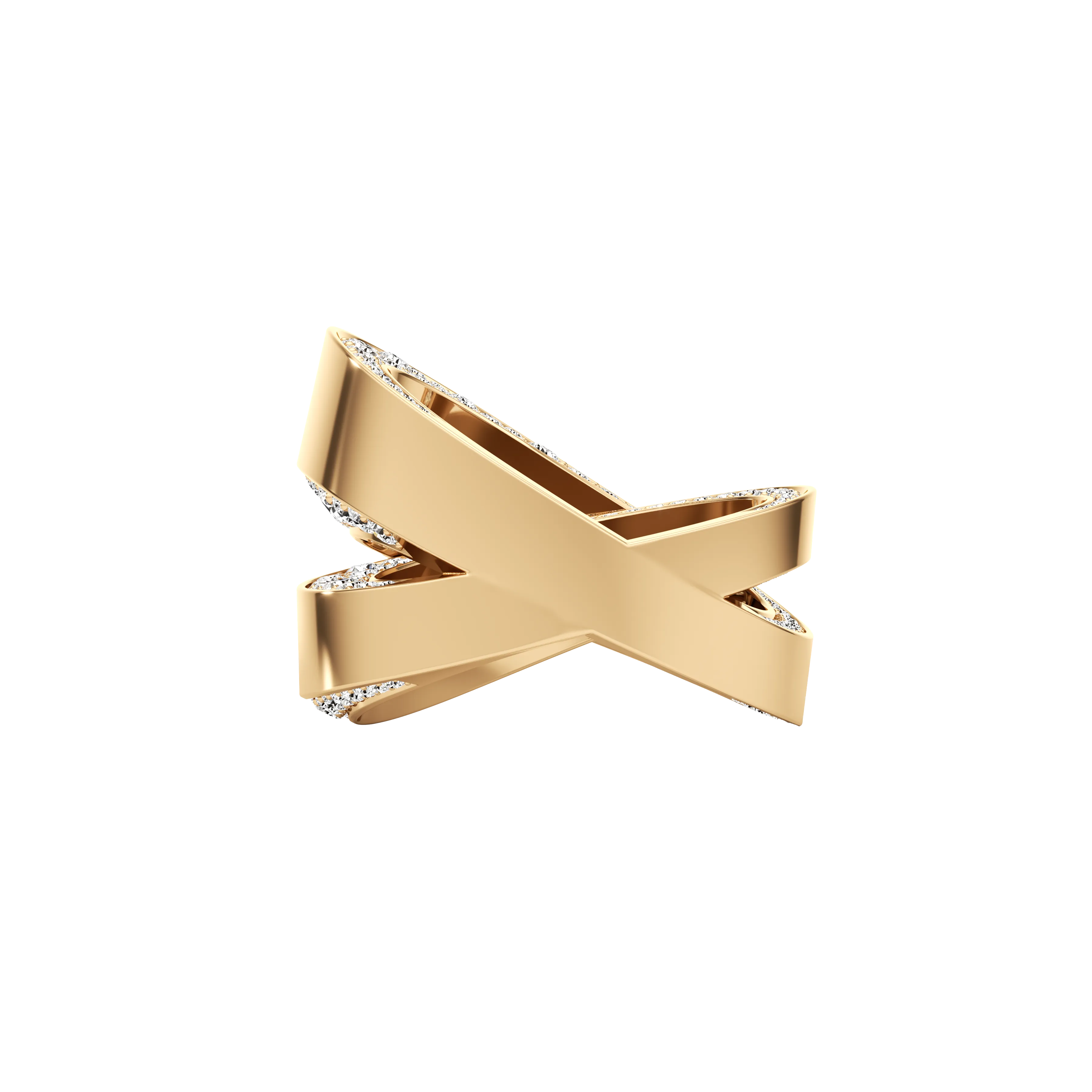 Infinite pavé ring