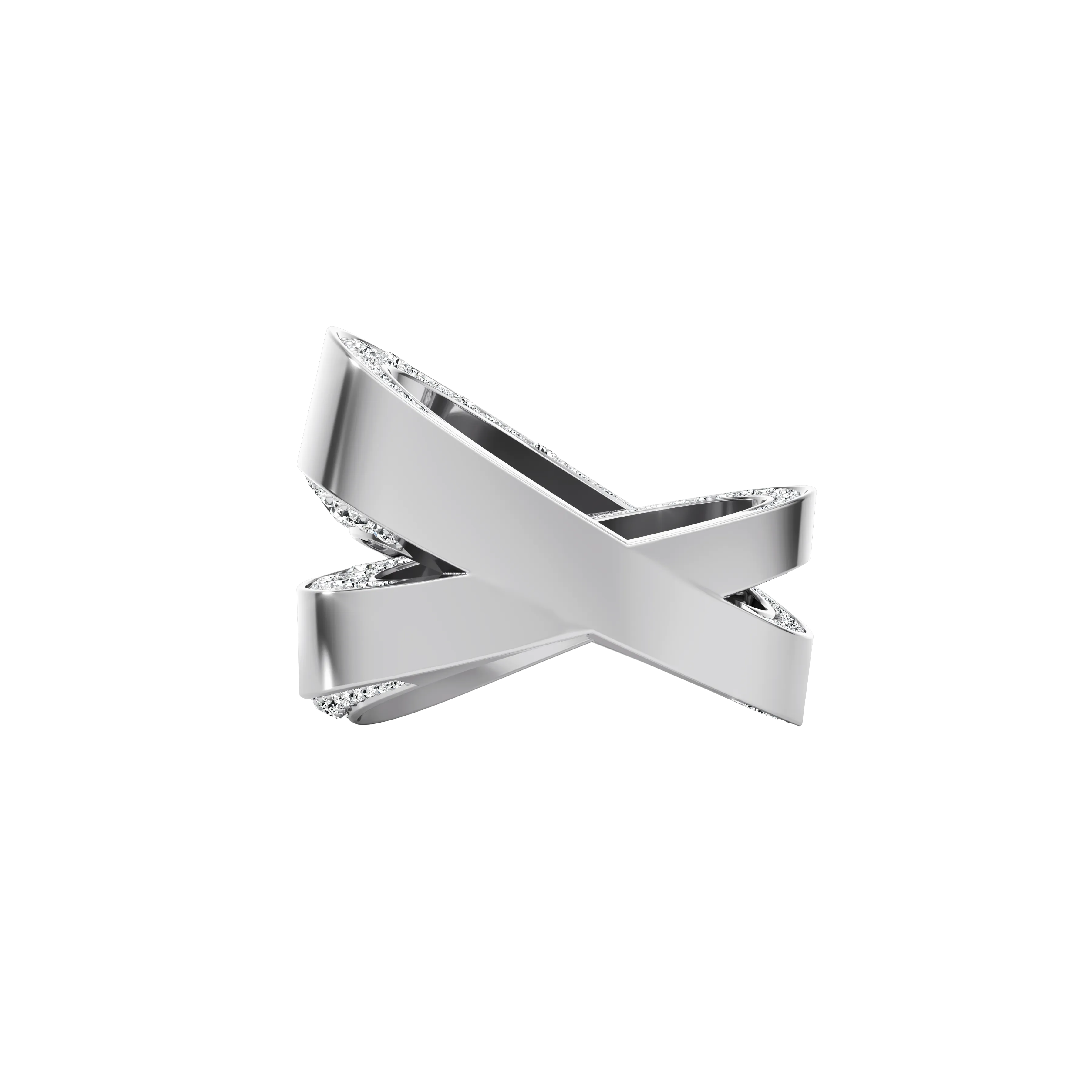 Infinite pavé ring