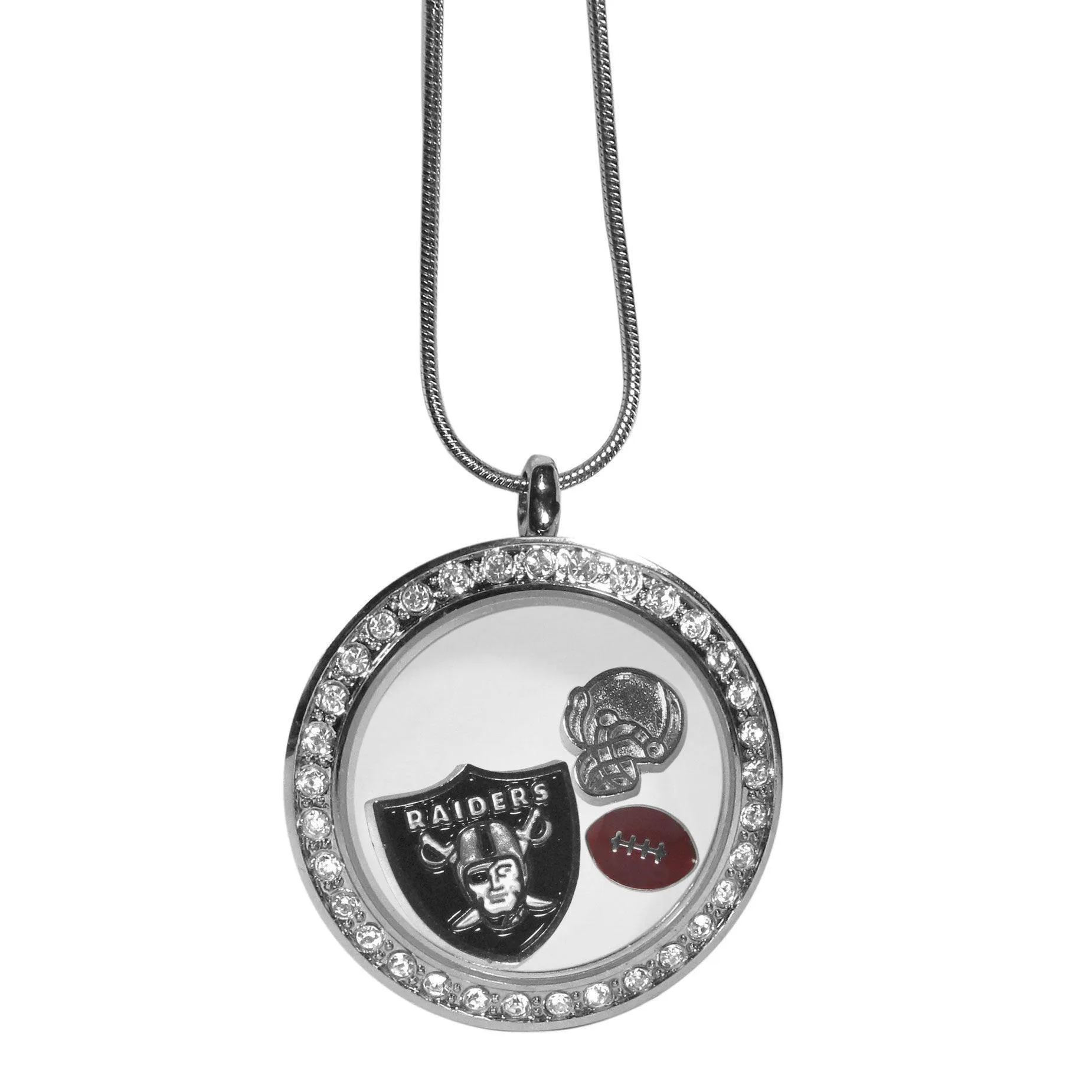Las Vegas Raiders Locket Necklace