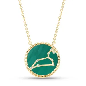 Leo Necklace, 18k Gold