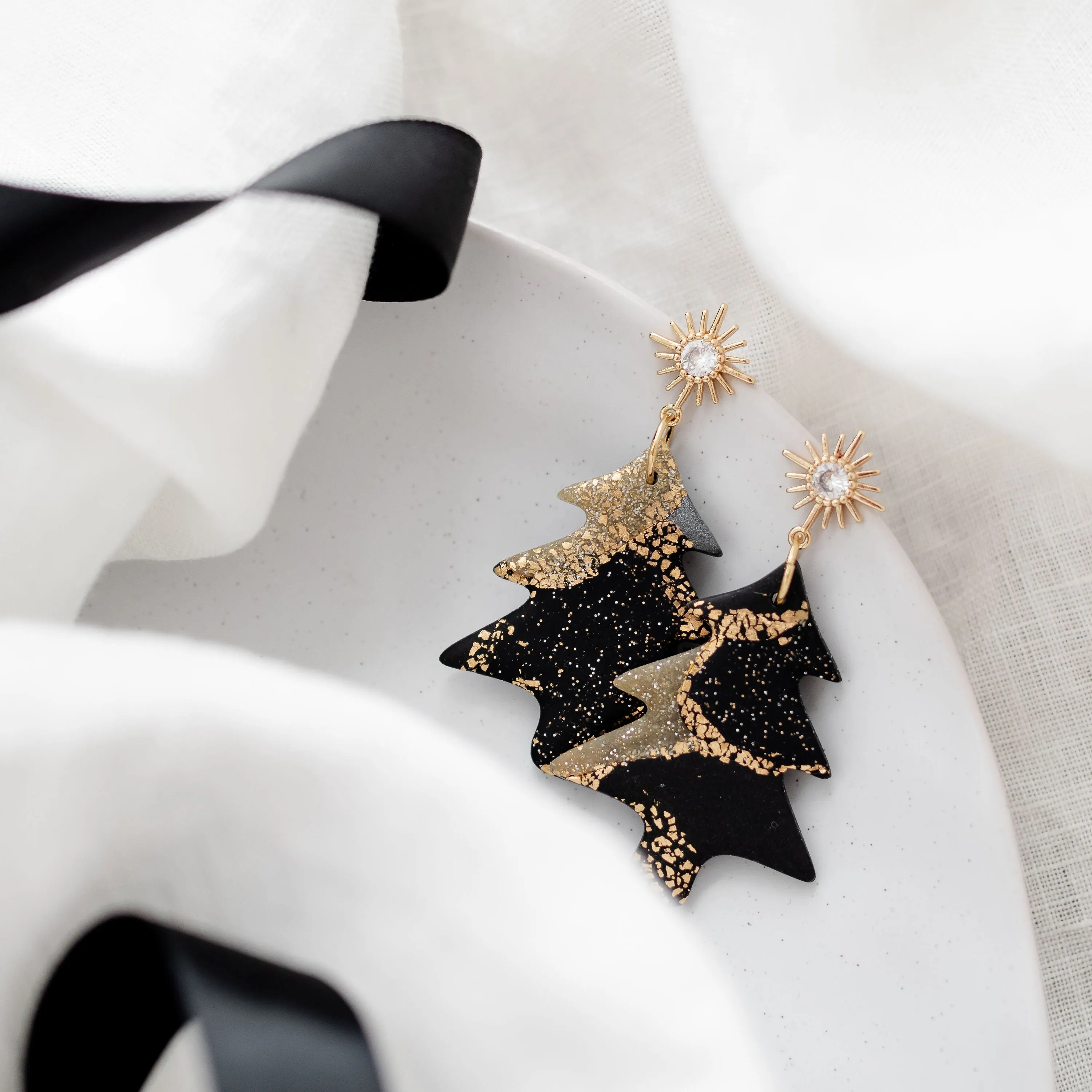 Luxe Gold Christmas Trees