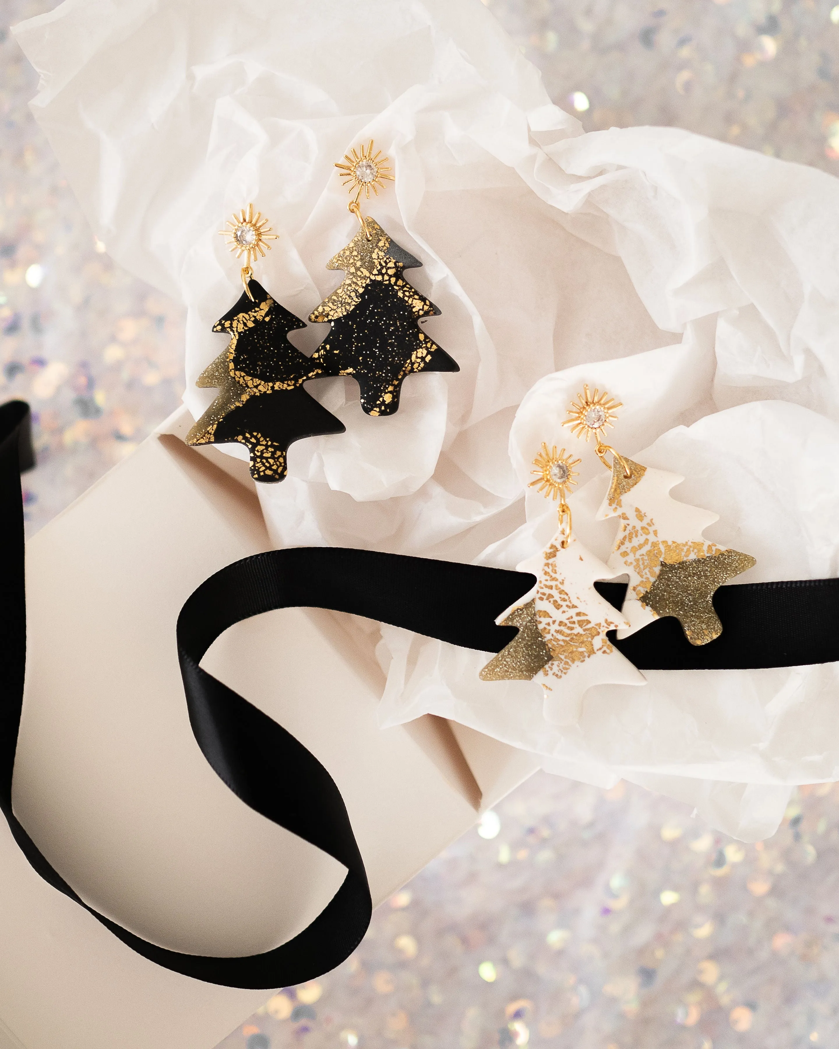 Luxe Gold Christmas Trees