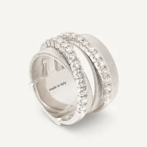 Marco Bicego Masai 18k Gold Diamond Ring