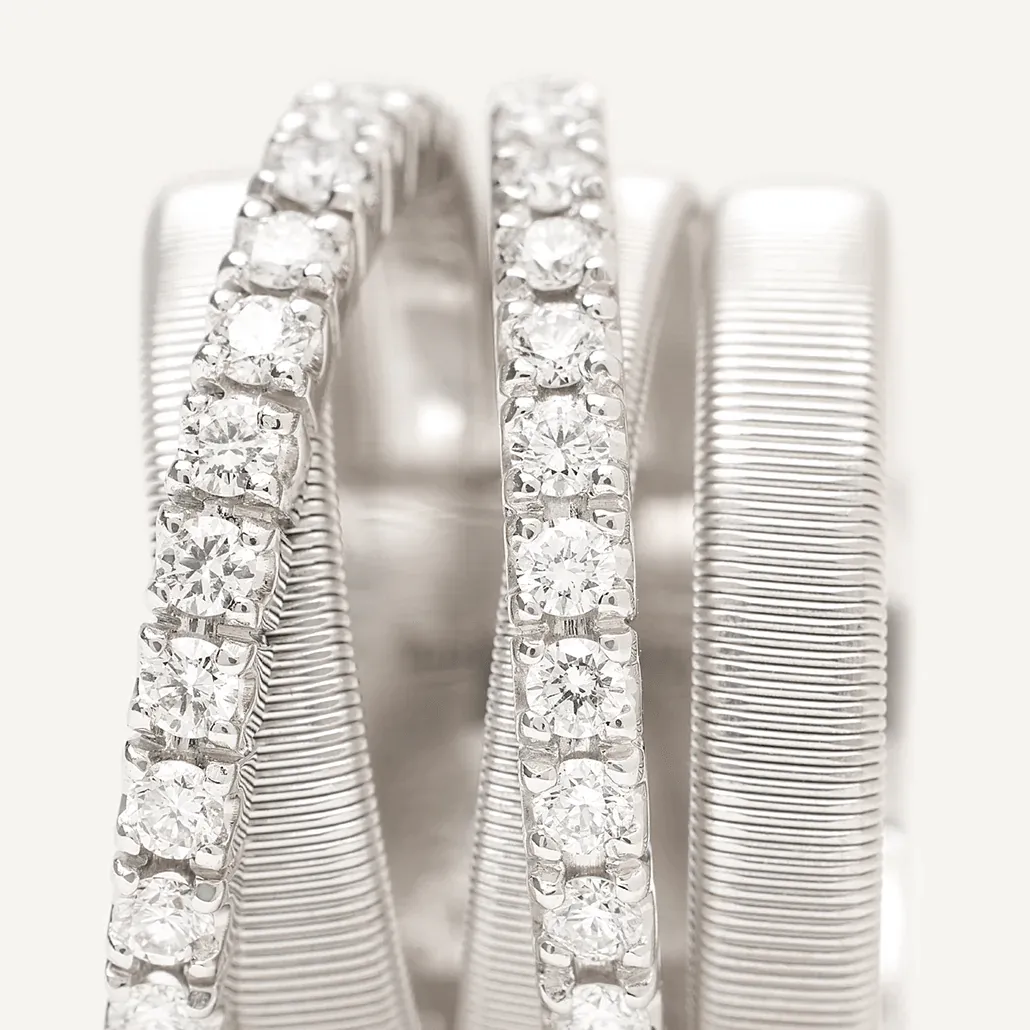 Marco Bicego Masai 18k Gold Diamond Ring