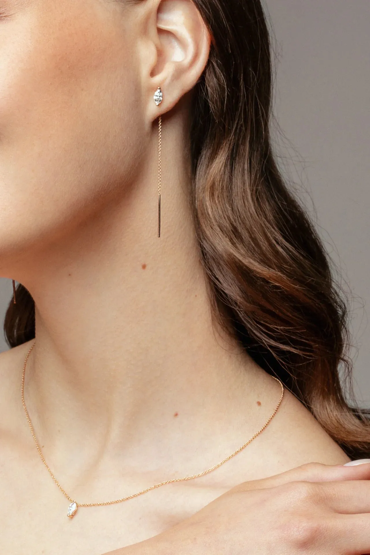Marquise necklace