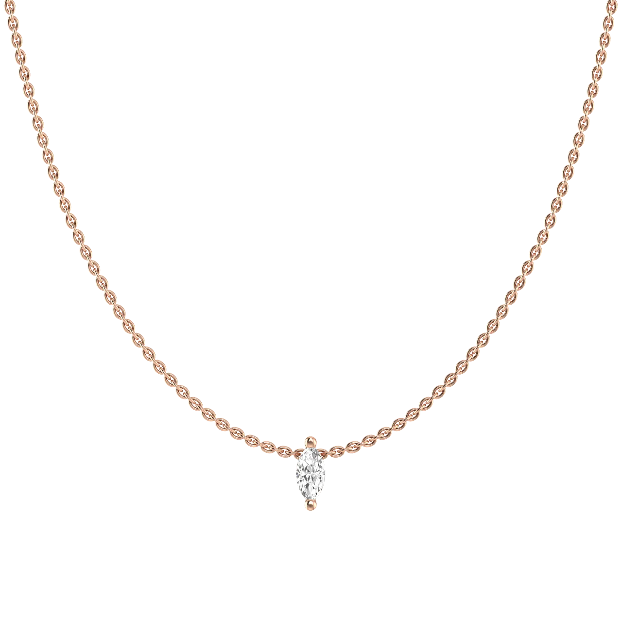 Marquise necklace