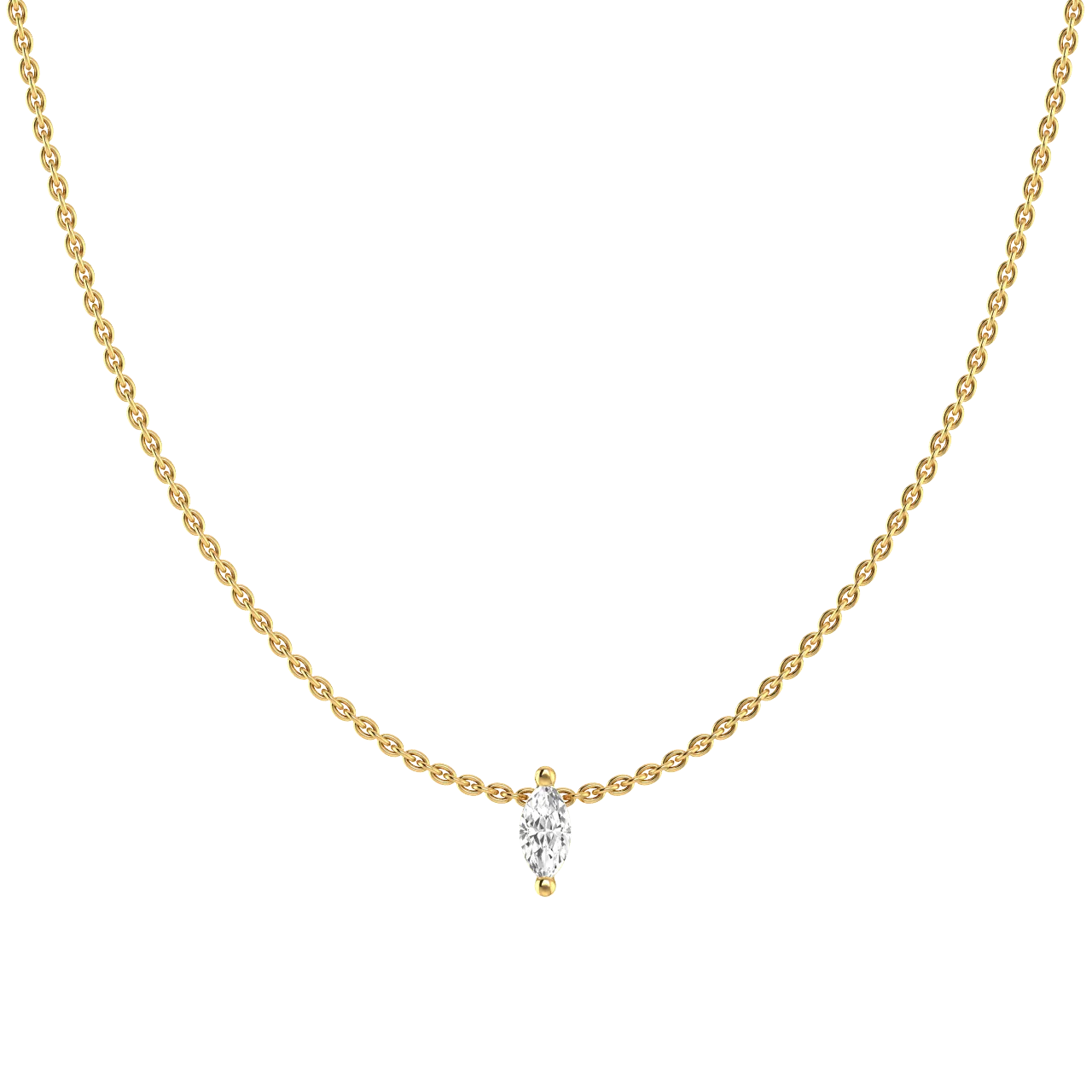 Marquise necklace