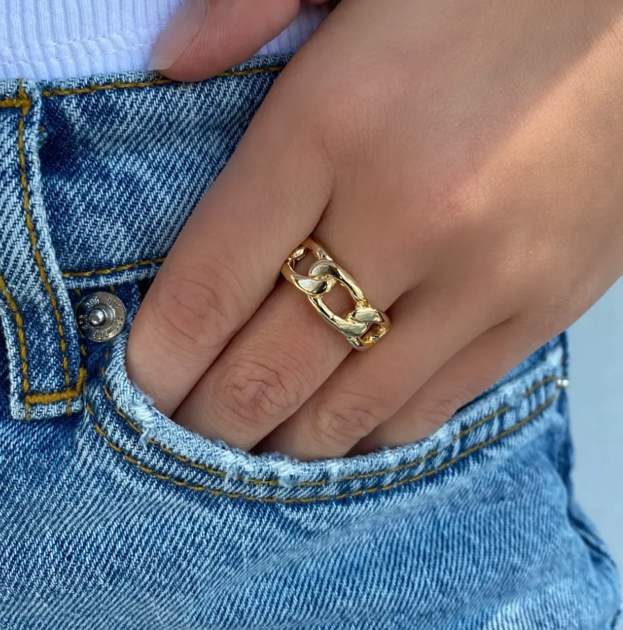 MILLEY CHAIN LINK RING