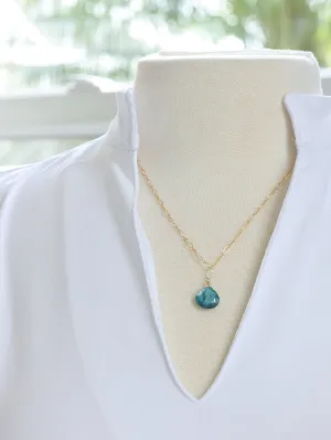 Mystic Royal Moonstone Necklace gold filled
