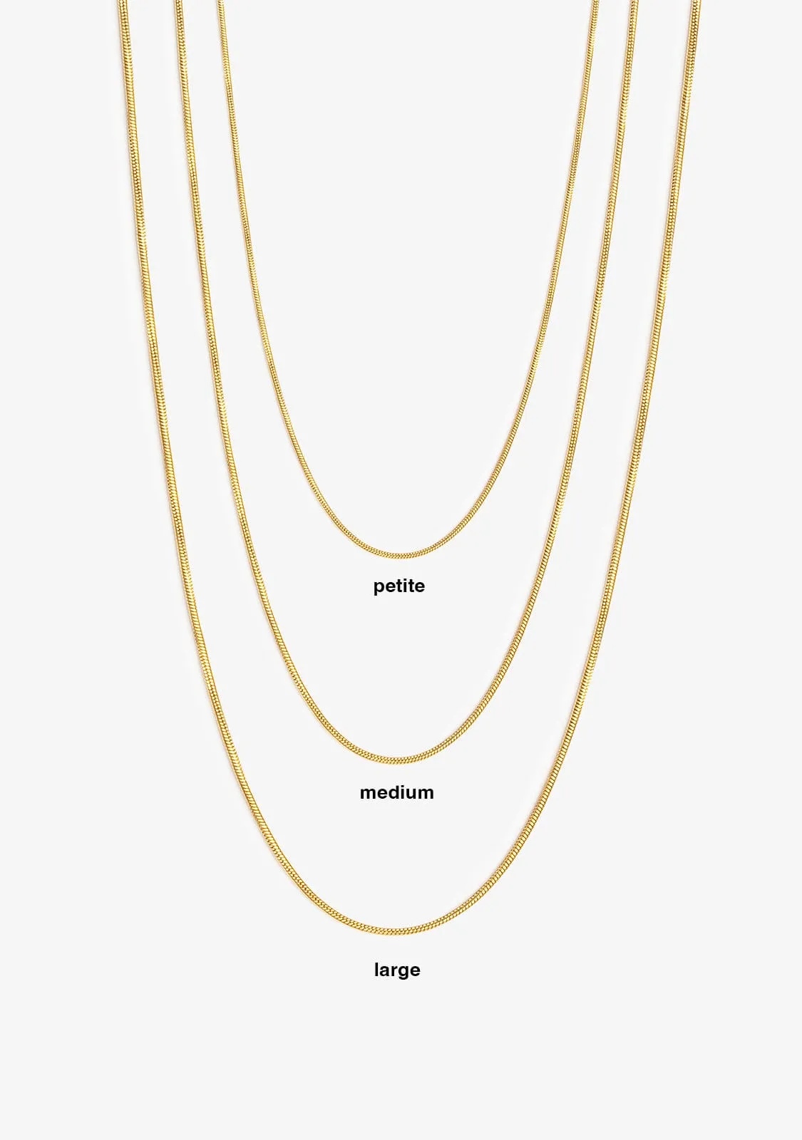Necklace Omega Supreme Gold