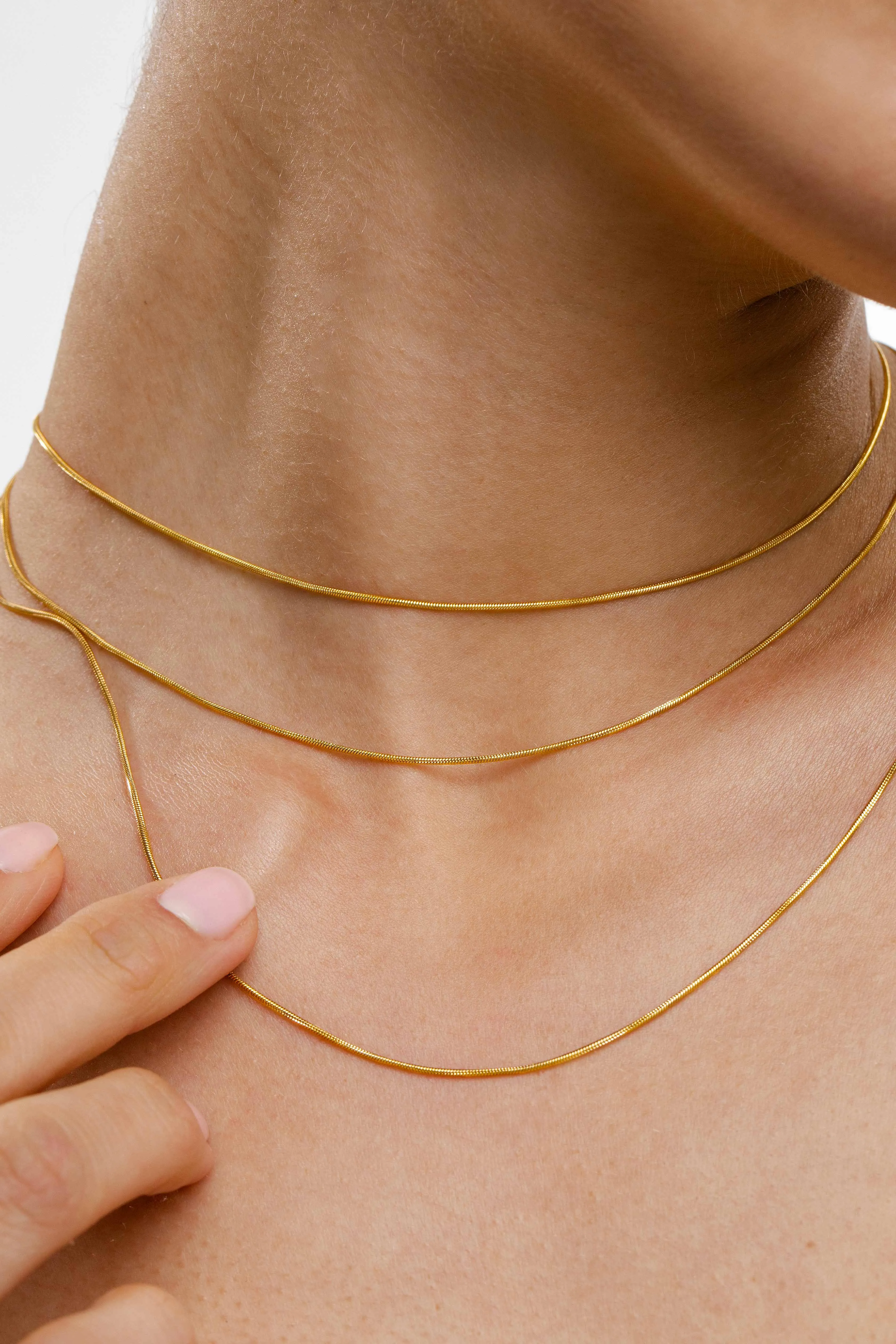 Necklace Omega Supreme Gold