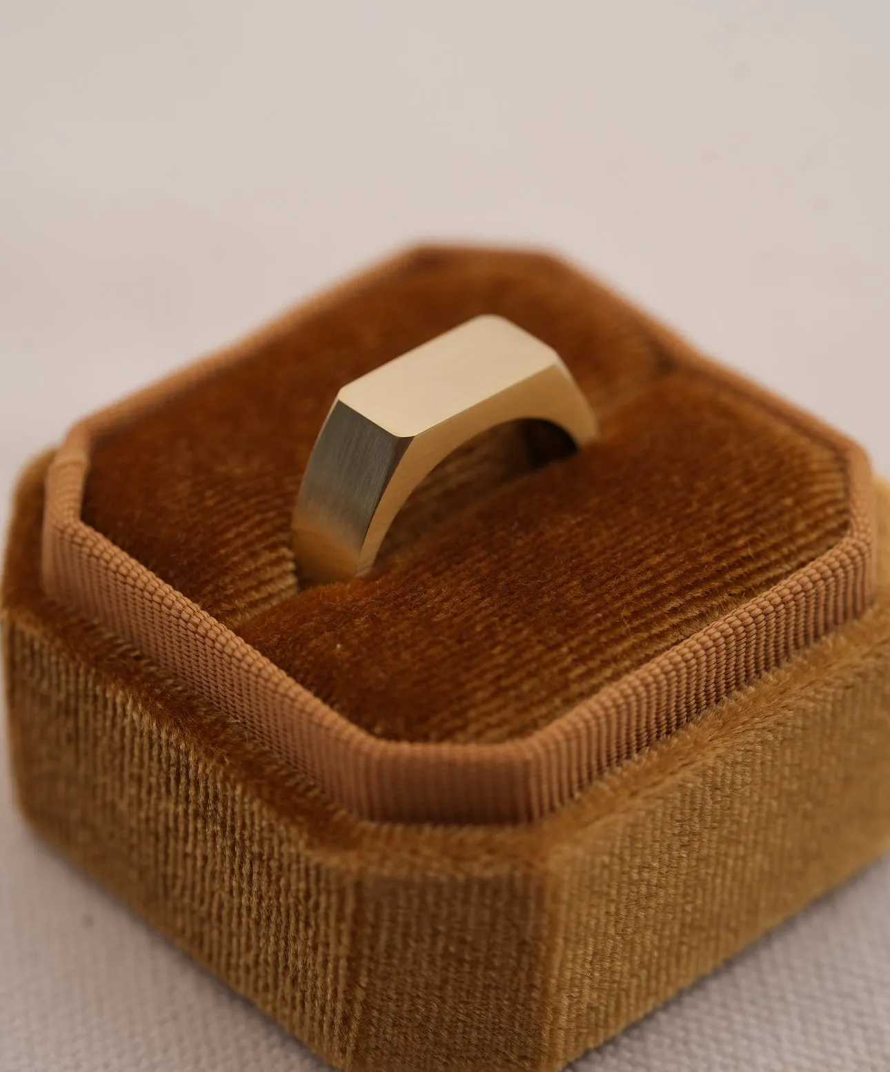 No. 6 (c) Chunky Solid Gold Ring