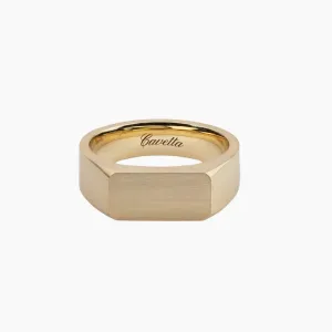 No. 6 (c) Chunky Solid Gold Ring