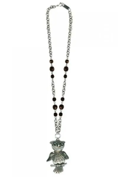 Owl Hoot Necklace Classic