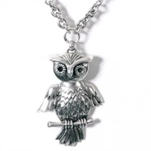 Owl Hoot Necklace Classic