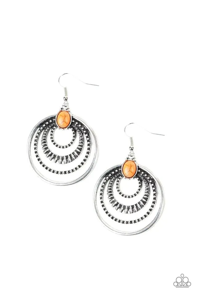 Paparazzi Southern Sol - Orange Bracelets