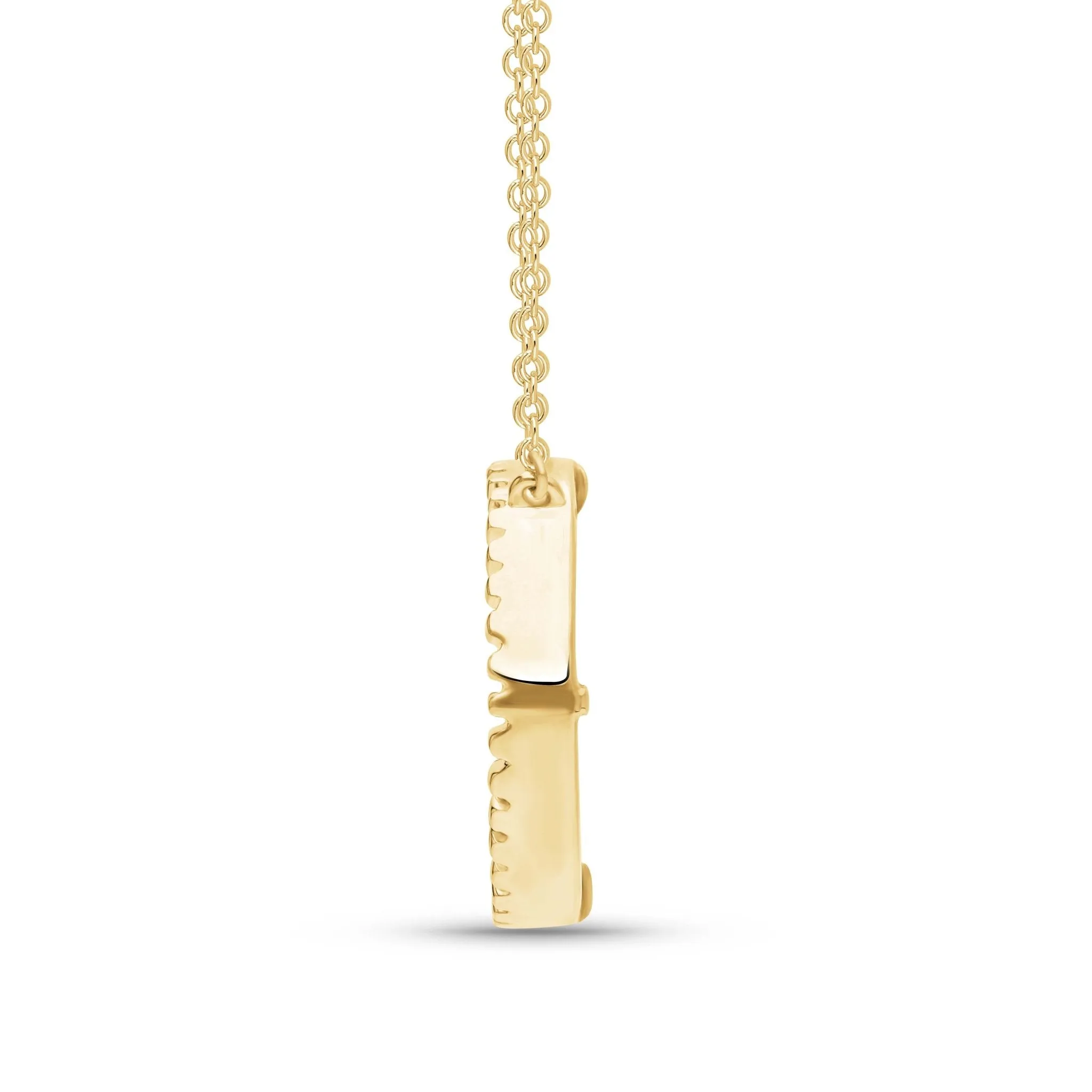 Pisces Necklace, 18k Gold