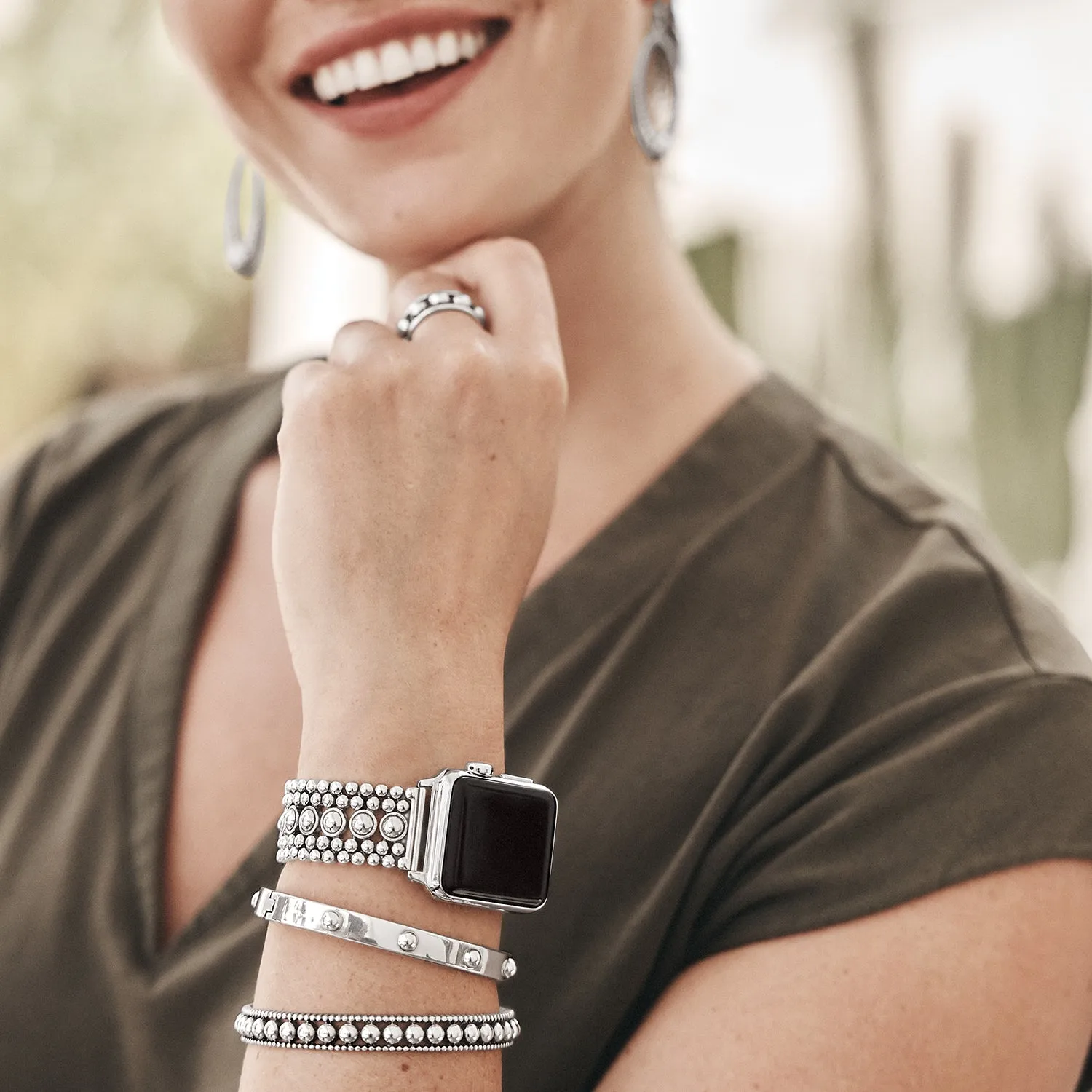 Pretty Tough Pierced Bangle - JF0101