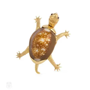 Retro turtle brooch, Verdura