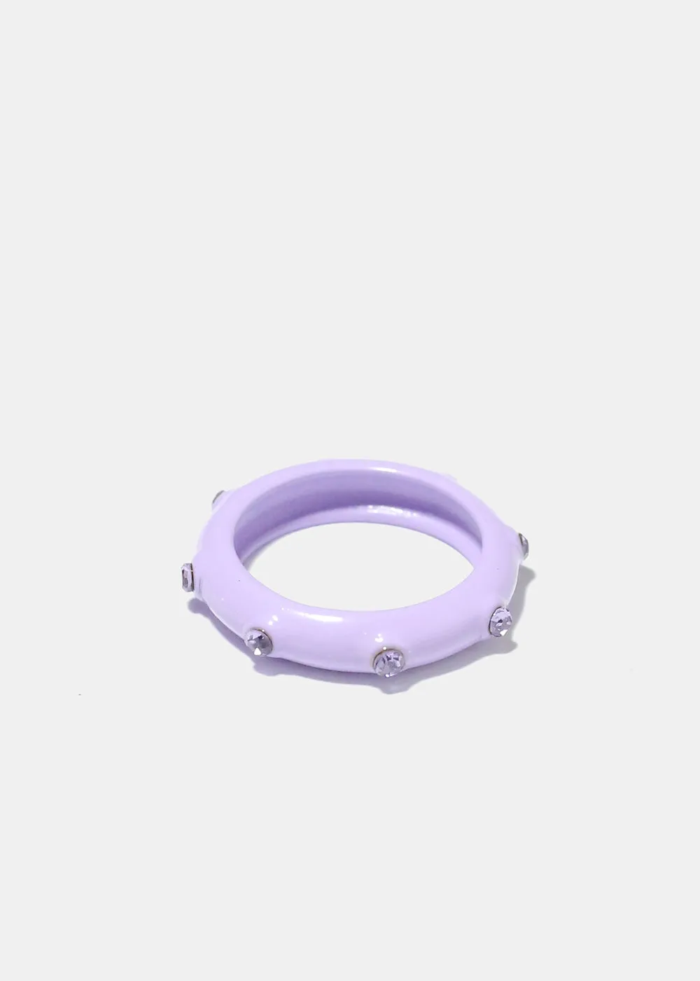 Rhinestone Studded Ring